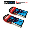 (CN)DXF 2S Lipo Battery 7.4V 100C 3800mAh Soft Case Battery with EC5 XT90 Connector for Car Truck Tank RC Buggy Truggy Racing Hobby
