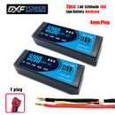 (CN)DXF 4mm 2S 5200mAh 7.4V 50C Batteria Lipo ad Alta Capacità Hardcase con XT90 Spina per 1:8 Scala RC Auto, Multi-Rotore RC Aeroplano, RC Elicottero, RC Barca