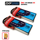 (CN)DXF 2S Lipo Battery 7.4V 30C 3000mAh Soft Case Battery with EC5 XT90 Connector for Car Truck Tank RC Buggy Truggy Racing Hobby