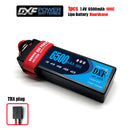 (CN)DXF 2S 6500 mAh 7.4V 100C Batteria Lipo ad Alta Capacità Hardcase con XT90 Spina per 1:8 Scala RC Auto, Multi-Rotore RC Aeroplano, RC Elicottero, RC Barca
