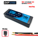 (CN)DXF 4mm 2S 5200mAh 7.4V 100C Batteria Lipo ad Alta Capacità Hardcase con XT90 Spina per 1:8 Scala RC Auto, Multi-Rotore RC Aeroplano, RC Elicottero, RC Barca