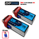 (CN)DXF 6S Lipo Battery 22.2V 60C 4200mAh Soft Case Battery with EC5 XT90 Connector for Car Truck Tank RC Buggy Truggy Racing Hobby