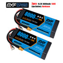 (CN)DXF High Voltage 4S 8000 mAh 15.2V 130C Batteria Lipo ad Alta Capacità Hardcase con XT90 Spina per 1:8 Scala RC Auto, Multi-Rotore RC Aeroplano, RC Elicottero, RC Barca