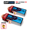 (CN)DXF 3S Lipo Battery 11.1V 100C  4200mAh Soft Case Battery with EC5 XT90 Connector for Car Truck Tank RC Buggy Truggy Racing Hobby