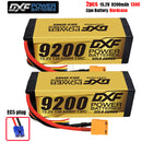 (CN)DXF High Voltage 4S 9200 mAh 15,2 V 130C Batteria Lipo ad Alta Capacità Hardcase con XT90 Spina per 1:8 Scala RC Auto, Multi-Rotore RC Aeroplano, RC Elicottero, RC Barca