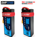 (CN)DXF 3S 7000 mAh 11.1V 60C Batteria Lipo ad Alta Capacità Hardcase con XT90 Spina per 1:8 Scala RC Auto, Multi-Rotore RC Aeroplano, RC Elicottero, RC Barca