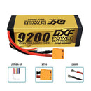(CN)DXF High Voltage 4S 9200 mAh 15,2 V 130C Batteria Lipo ad Alta Capacità Hardcase con XT90 Spina per 1:8 Scala RC Auto, Multi-Rotore RC Aeroplano, RC Elicottero, RC Barca